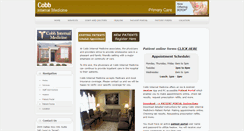 Desktop Screenshot of cobbinternalmedicine.com